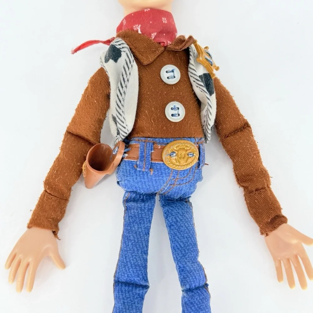 Toy Story Adventure Woody Talking Doll 2006 Hasbro Works Rare Brown Shirt